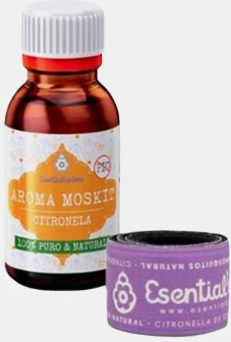 ESSENTIAL AROMS PACK AROMA MOSKIT + BRACELETE