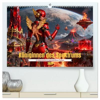 Königinnen des Spektrums (hochwertiger Premium Wandkalender 2027 DIN A2 quer), Kunstdruck in Hochglanz