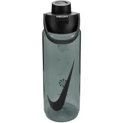 NIKE TR Renew Recharge Chug Graphic Trinkflasche aus Tritan - für Kohlensäurehaltige Getränke geeignet - 709 ml 044 - anthracite/black/black