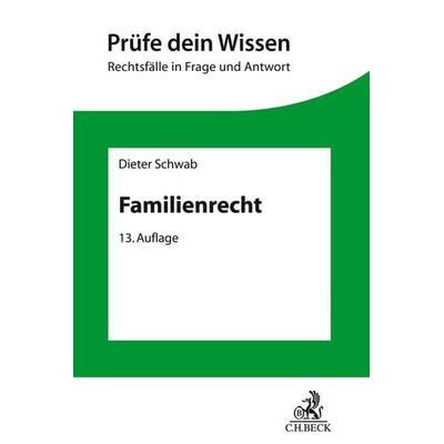 Familienrecht, Taschenbuch von Dieter Schwab,Günther Beitzke, C.H. Beck, 978-3-406-76231-4