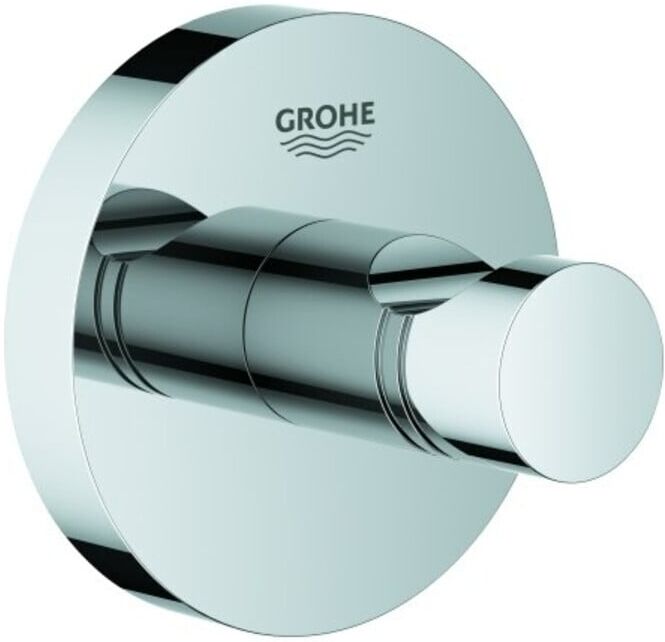 Grohe Bademantelhaken Essentials chrom, verdeckte Befestigung (40364001)
