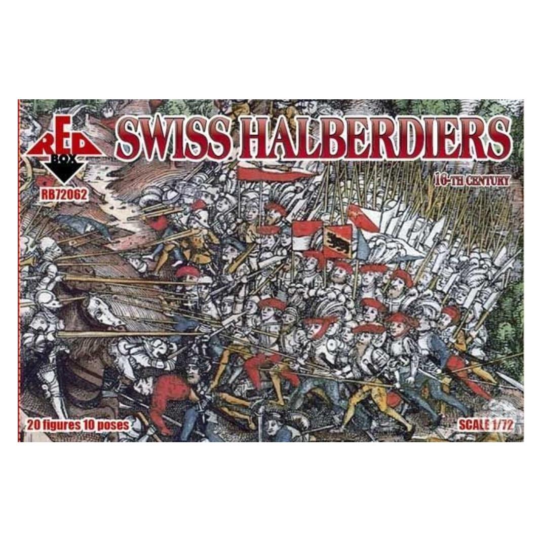 Red Box Swiss halberdiers, 16th century (RB72062)