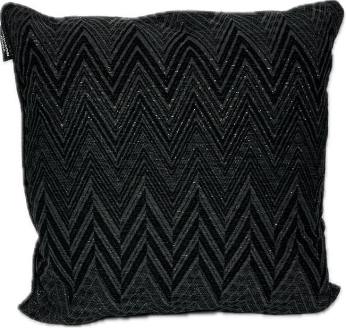 Madison sierkussen Grafisch black 45 x 45 cm