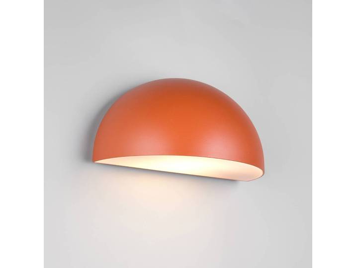 Trio Lighting Aussenwandleuchte Maas, dimmbar, gelb / orange, Aluminium, Skandinavisch, Wandleuchte außen