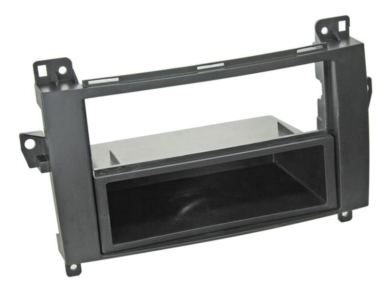 ACV Radiohalterung Rubber Touch VW Crafter Doppel DIN (schwarz)