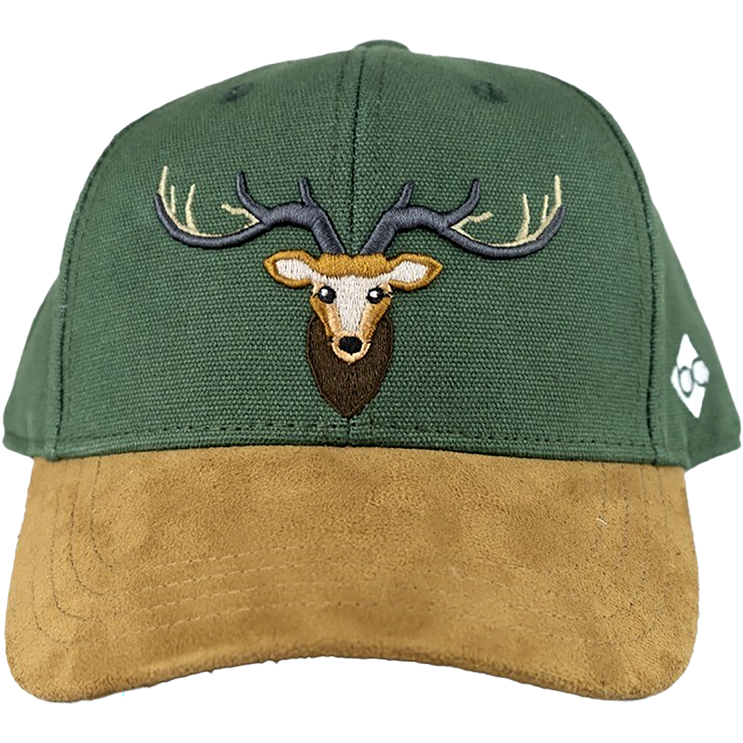 Bavarian Caps Waldhirsch Curved Cap Kinder Basecaps gruen Lifestyle Hautfreundlich