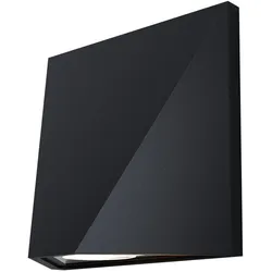 Outdoor Nirara Wandleuchte schwarz O577WL-L5B