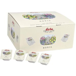 Darbo Honig Bienenhonig, flüssig, Portionspackungen, 100x 14 g