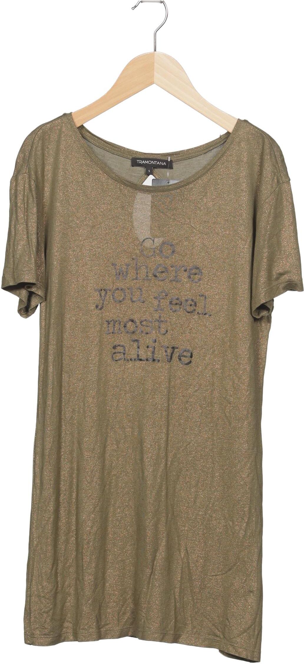 Tramontana Damen T-Shirt, Grün, Gr. S, Viskose - Second Hand