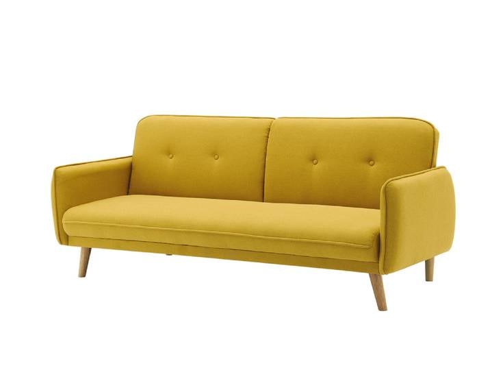 SalesFever 3-Sitzer Sofa Strukturstoff fein