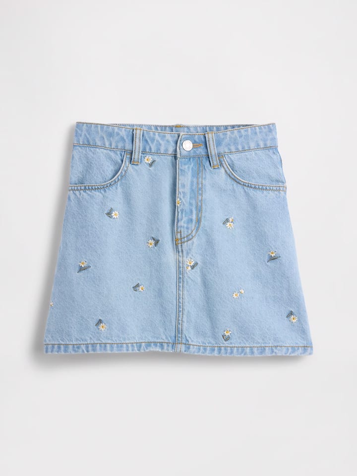 GAP Jeansrock in Hellblau - 152