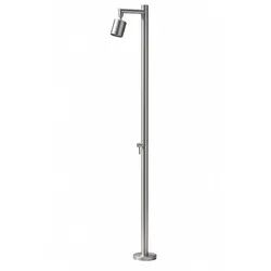 Gartendusche FROSTO mit integriertem Heizband von Ideal Eichenwald,silber