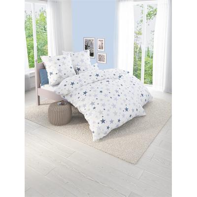 Bettwäsche WÄSCHEPUR Gr. 3, beige (ecru, bedruckt), B/L: 155cm x 220cm, Feinbiber,Feinbiber, B/L: 80cm x 80cm, 2 Stk., Feinbiber;Feinbiber, 100% Baumwolle, Bettwäsche, Bettwäsche