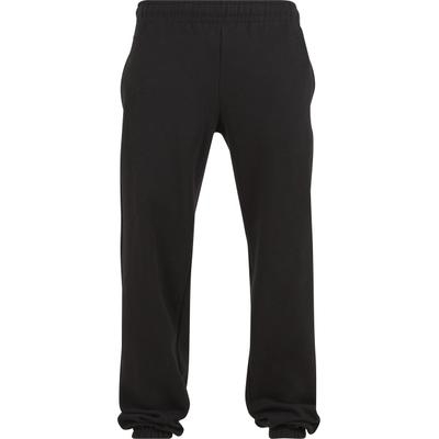 Jogginghose URBAN CLASSICS "Urban Classics Basic Loose Sweatpants", Herren, Gr. 4XL, US-Größen, schwarz, 80% Baumwolle, 20% Polyester, unifarben, loose fit, Hosen Jogginghose