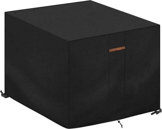 Famanu Waterdichte beschermhoes voor tuintafel, grijs, 600D Oxford