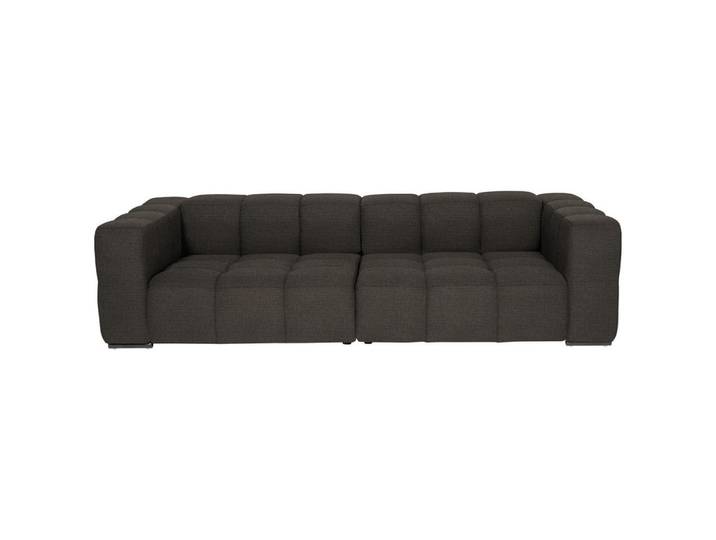 Belluti Bigsofa, Dunkelbraun, Metall, 262x66x113 cm, Made in EU, Stoffauswahl, Rücken echt, Wohnzimmer, Sofas & Couches, Sofassofas