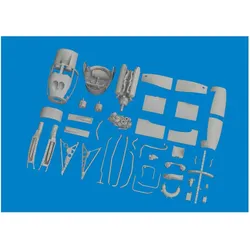 Eduard P-38F/G left engine PRINT