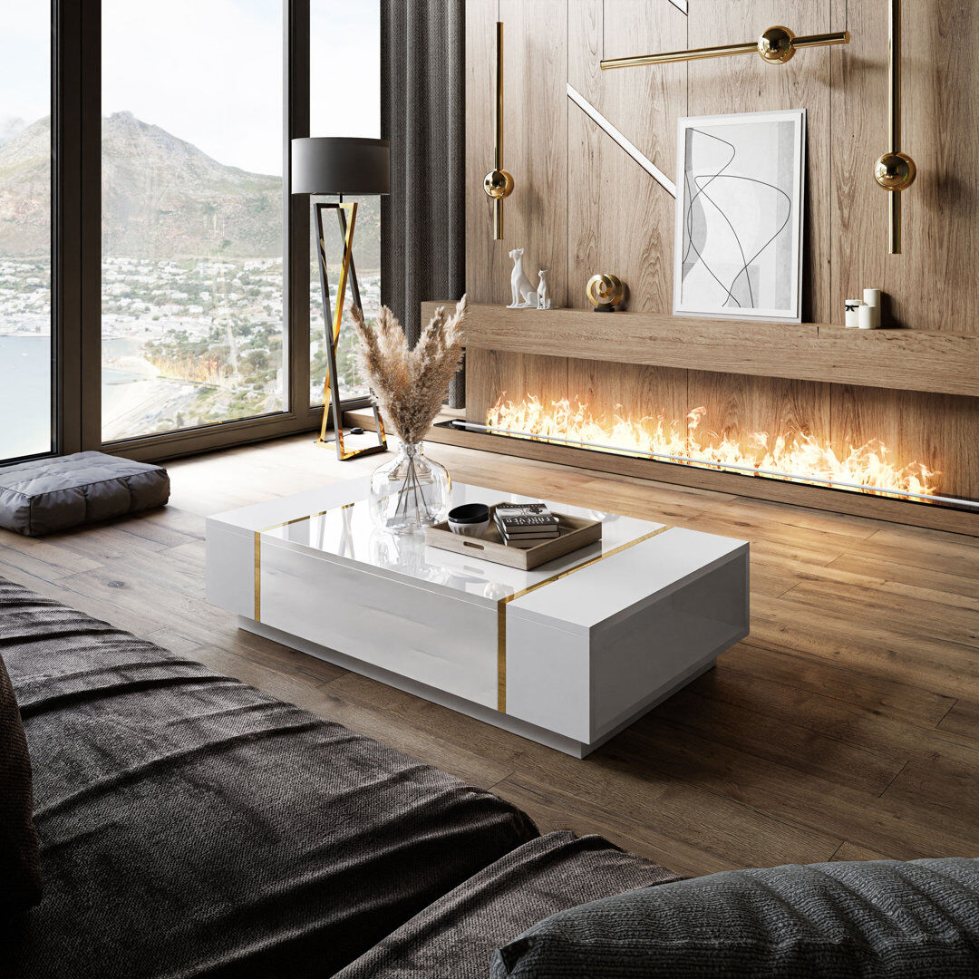 Fairmont Park Academy coffee table White