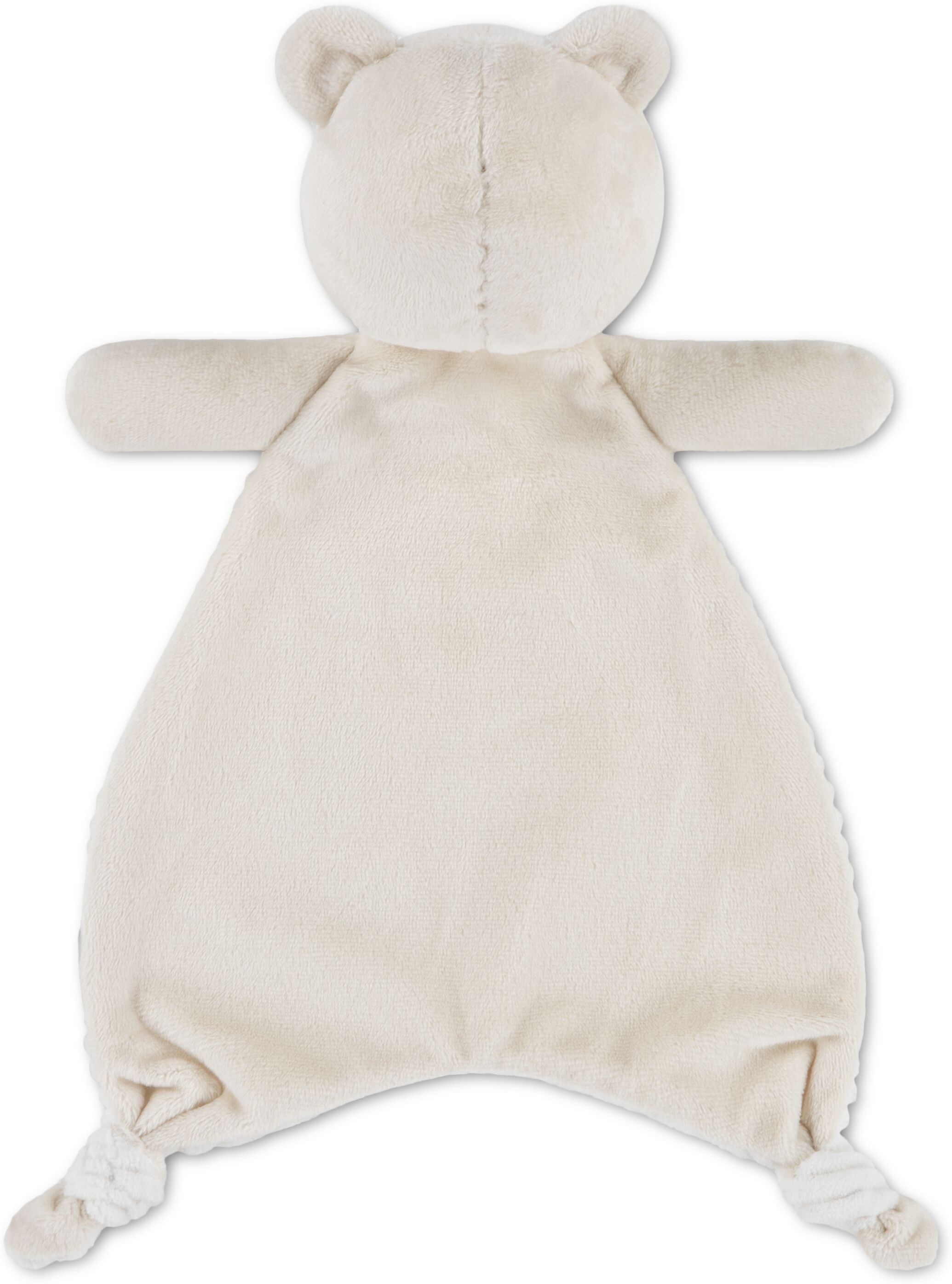 Schmusetuch HUGGIES BABYWEAR "HGHN BEAR LOVEY", Baby, beige (huggies snow weiß), Kunstfaser, Schnuffeltücher Schmusetuch, aus Nicki - Bärchen huggies snow weiß Einheitsgröße