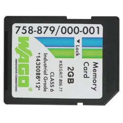 WAGO GmbH & Co. KG Memory Card 758-879/000-001