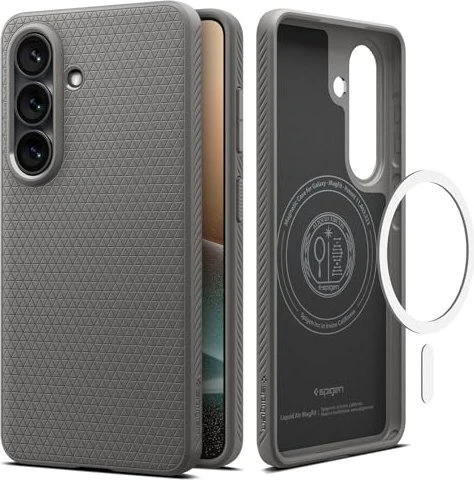 Spigen Liquid Air MagSafe Marble Gray Samsung Galaxy S26+