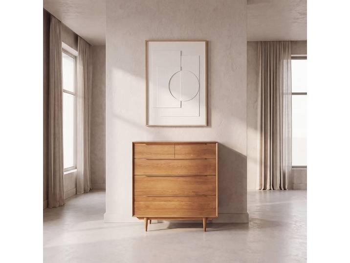 Hohe Kommode, 100 cm lang