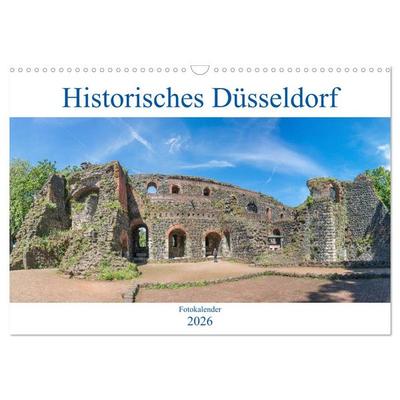 Historisches Düsseldorf (Wandkalender 2026 DIN A3 quer), CALVENDO Monatskalender