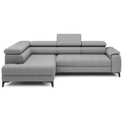 Ecksofa Chivas Stoff Grau Anthrazit