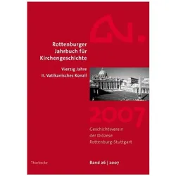 Rottenburger Jahrbuch für Kirchengeschichte 26/2007, Fachbücher