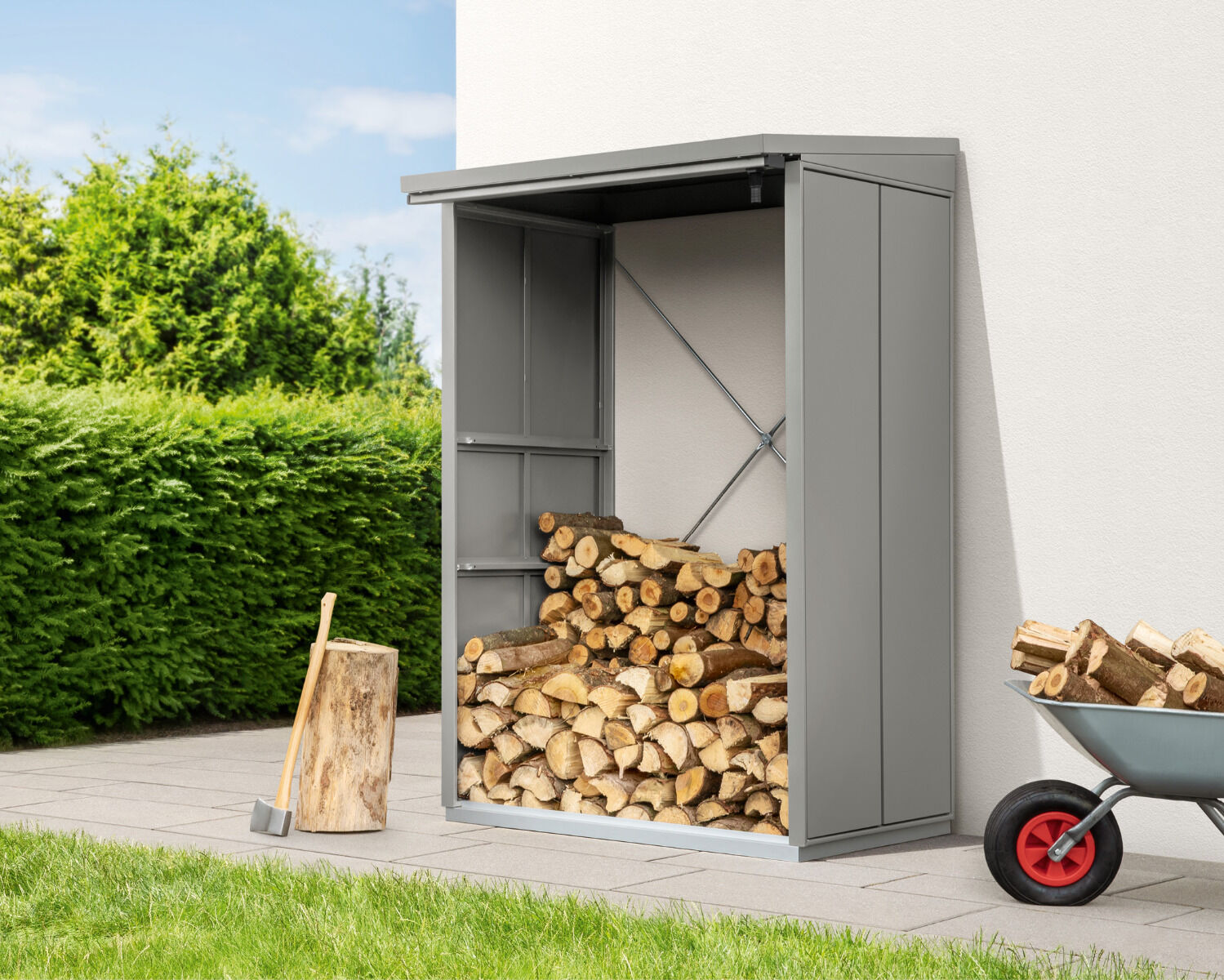 Hörmann EcoStar Kaminholzregal Elegant