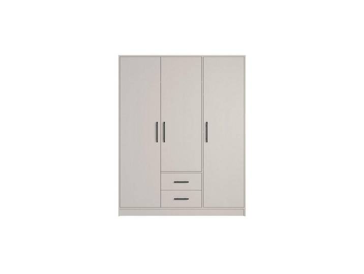 Deine Möbel 24 Kleiderschrank SAM SR2 3-türig 150 / 190 / 56 cm Kaschmir, 150x190x56 cm, Garderobe, Garderoben-Sets & Garderoben-Serien, Garderoben-Sets