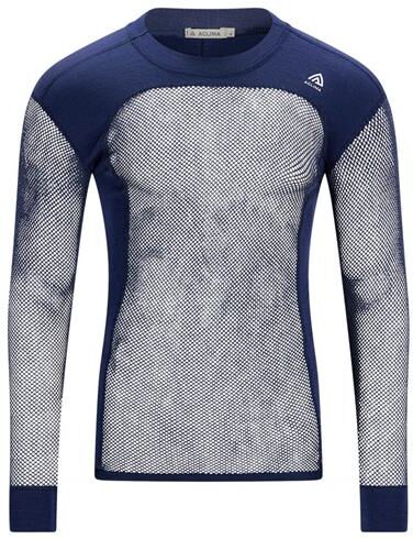 Aclima WoolNet Original Crewneck Mens, Navy Blazer L