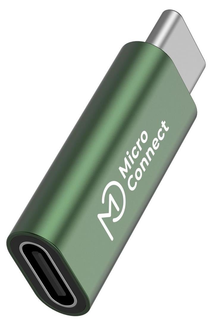 Microconnect MC-SMART-CCADAP-100W USB-C naar USB-C kabel, 0 meter, Groen
