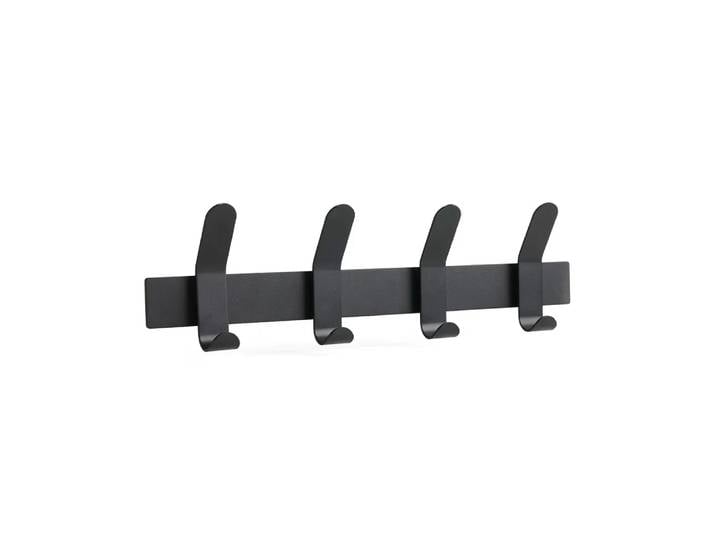 Zone Denmark Patère A-Rack black, 4 crochets