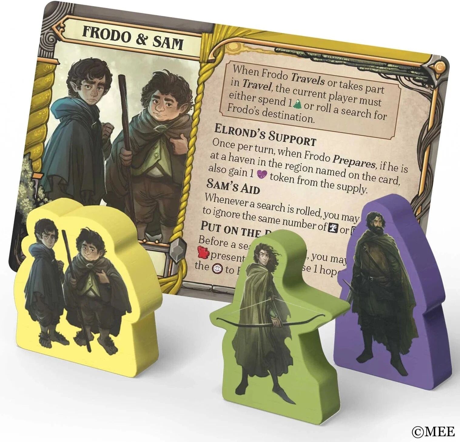The Lord of the Rings: Fate of The Fellowship Board Game by Z Man Games - Cooperative Gameplay for 1-5 Players