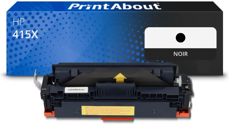 PrintAbout Toner compatible HP 415X (W2030X) - Noir - Grande capacité Noir