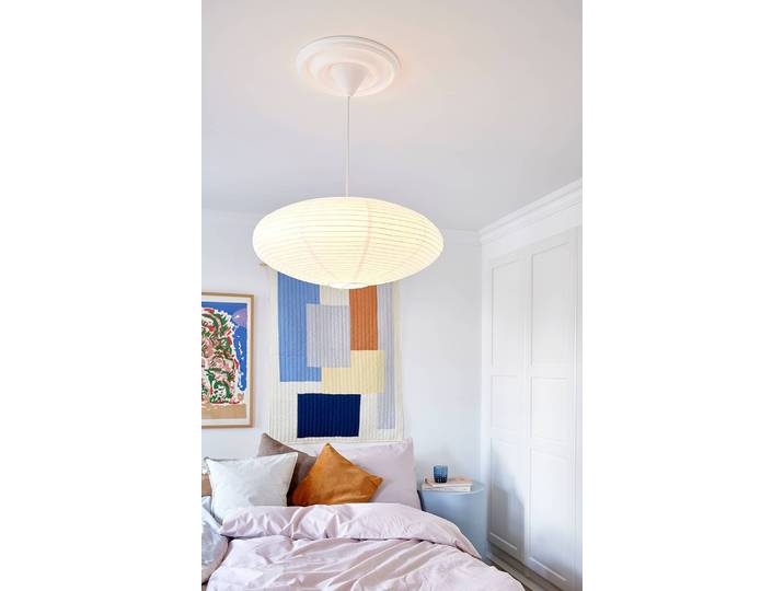 Lampenschirm Villo Ø 60cm Weiß/Weiß