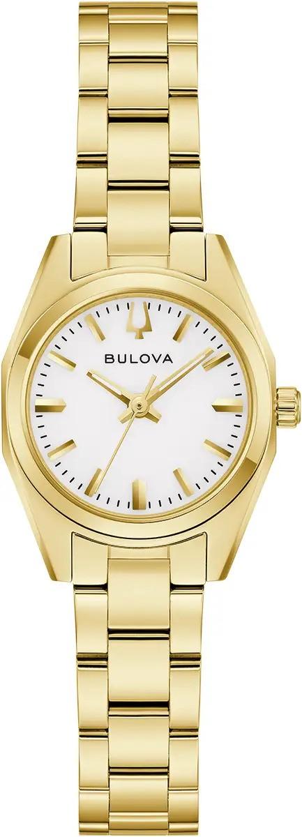 Bulova Surveyor Mini Dames Horloge Goudkleurig 97L190