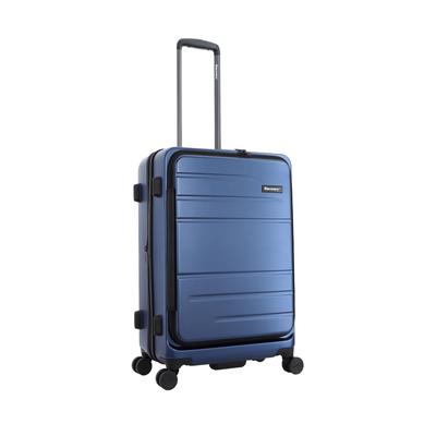 Koffer DISCOVERY "Patrol", Gr. B/H/T: 45cm x 67cm x 28,2cm, blau, Polyester, unifarben, Koffer, mit ausziehbarem Teleskopgriff