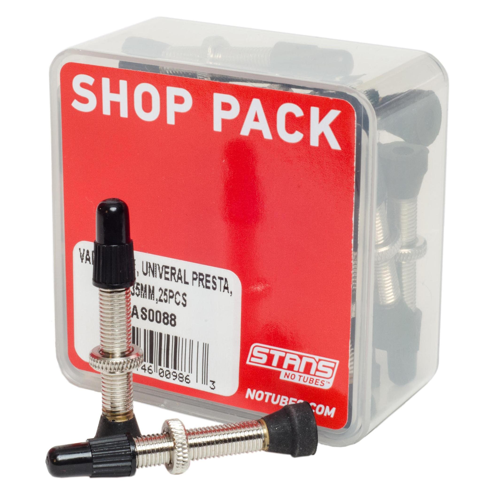 Notubes Stan's Valve Stem (Shop Pack - 25pcs) - Universal, Presta - 35mm (ST161)