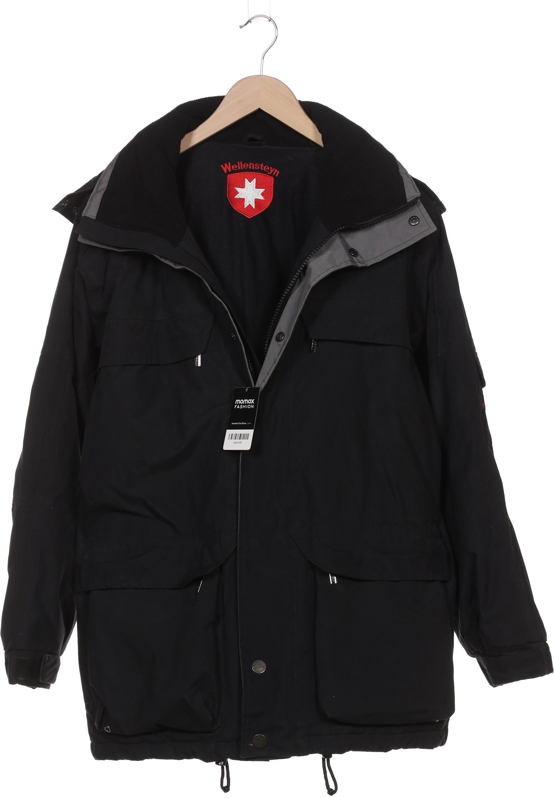 Wellensteyn Herren Jacke, Schwarz, Gr. S, Synthetik - Second Hand