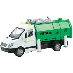 Amuuso 1:16 Garbage Truck (Friction,Light And Music)