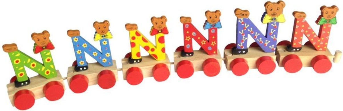 Charl's Toys Lettertrein N - Diverse wagonnetjes