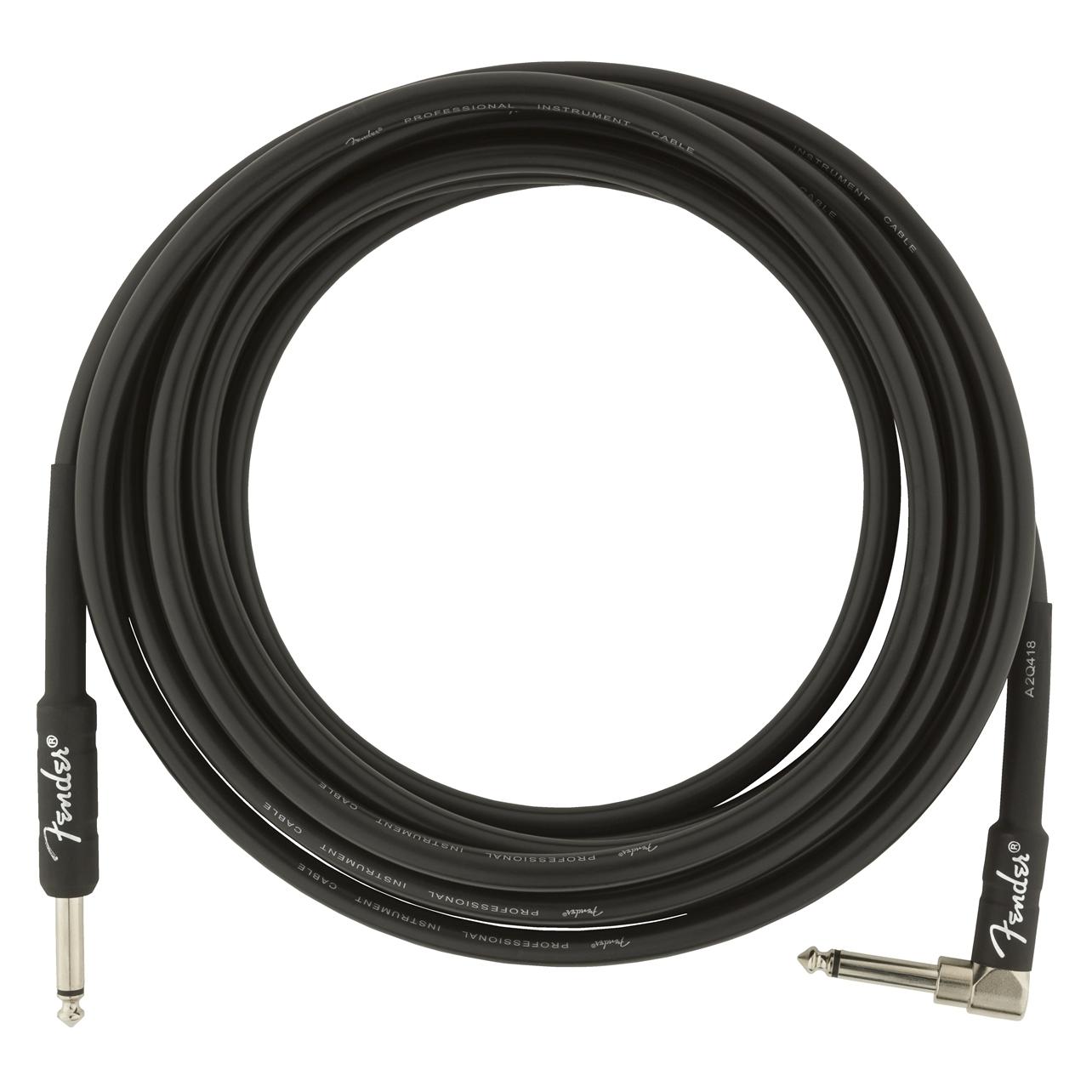 Fender Kabel Professional 4,5m bk angled (4.50 m) (46534594)