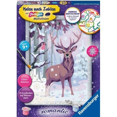 CreArt, Malen nach Zahlen Kinder - Stolzer Hirsch