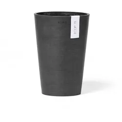 BLUMENTOPF Pisa 21,1/29,8 cm Dunkelgrau