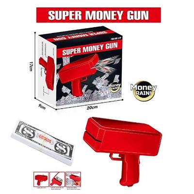 Geldschießpistole, lustiges Partyspiel, Geldscheine schießen, Papiergeld-Pistole, 1 Set, handliche Geldschießpistole für Hochzeiten, Geburtstage, Filme, Junggesellenabschiede, Partyzubehör, Feiern,