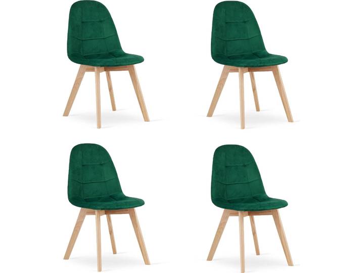Chaise Valora BORA x4 Ensemble de 4 chaises pour cuisine ou lieu de travail