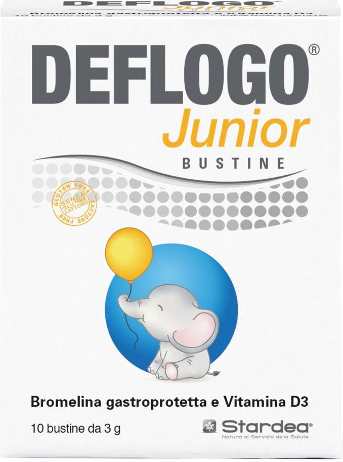 STARDEA Srl DEFLOGO Junior, 10 bustine da 3 g