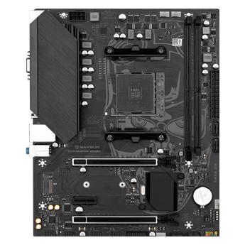 Maxsun Alaplap - AMD MS-TERMINATOR B550M AM4 (B550, mATX, 2xDDR4 3800MHz, 4xSATA3, M.2, HDMI, D-sub) (AM4, AMD B550, mATX) (ALAMAXMSTERMINATORB550M)